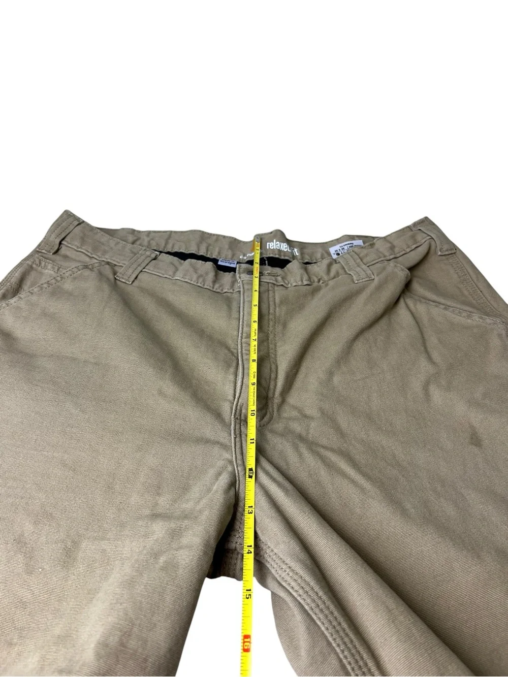 Carhartt Canvas 36X36 Lined Tan Mens Work/Outdoor Gorpcore Pants